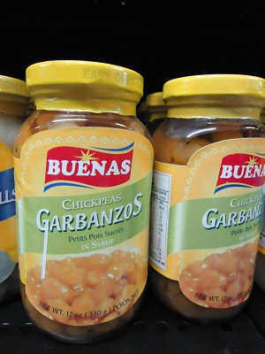 Buenas Garbanzos Chickpeas in syrup - Click Image to Close
