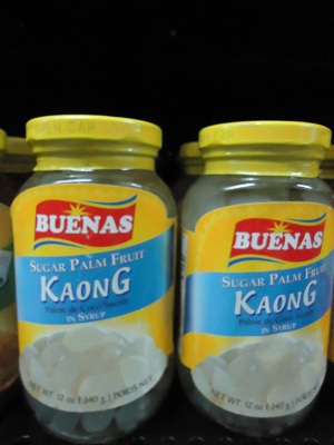 Buenas Kaong Sugar Palm Fruit in syrup - Click Image to Close