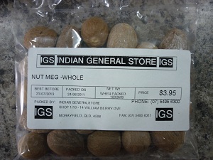 Nutmeg Whole