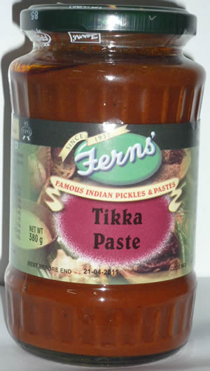 Fern's Tikka Curry Paste