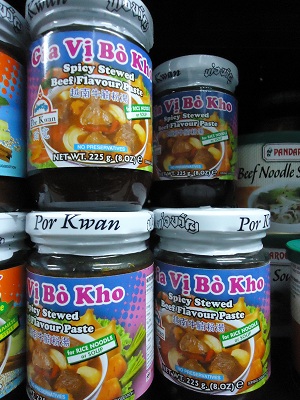 Por Kwan Spicy Stewed Beef Flavoured Paste - Click Image to Close