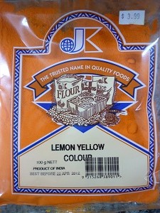 Lemon Yellow Colour