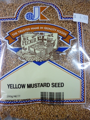 Yellow Mustard Seeds - Click Image to Close