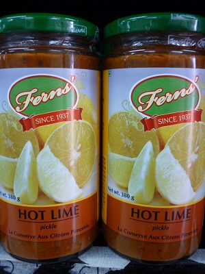 Fern's Hot Lime Pickle - Click Image to Close