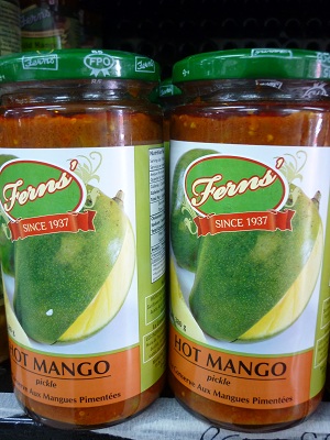 Fern's Hot Mango Pickle - Click Image to Close