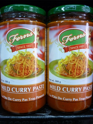 Fern's Mild Curry Paste - Click Image to Close
