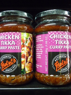 Bolst's Chicken Tikka Curry Paste - Click Image to Close