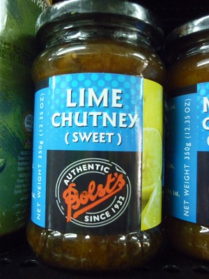 Bolst's Lime Chutney Sweet - Click Image to Close