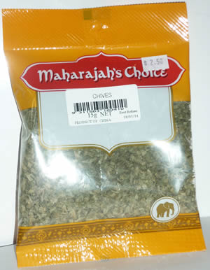 Dried Herb Chives - Click Image to Close